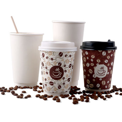 Disposable Custom Logo Single Wall Paper Cups For Events Parties Catering Use