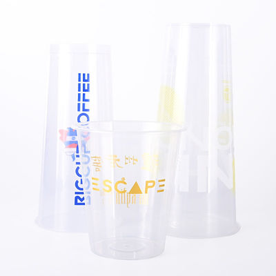 BPA Free Reusable Eco Friendly PP Injection Bubble Tea Coffee Cups