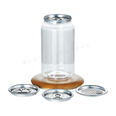 350ml 650ml High Quality PET Plastic Bottles With Pop Top For Cold Drinks
