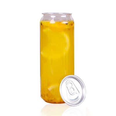 Portable 330ml PET Plastic Beverage Bottles For Tea Energy Carbonated Beverages