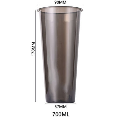 Disposble Round Tea Portable PP Plastic Drinking Cups With OEM ODM Service