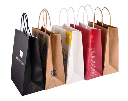 Sustainable Compostable Custom Takeaway Bags For Shops Business Food