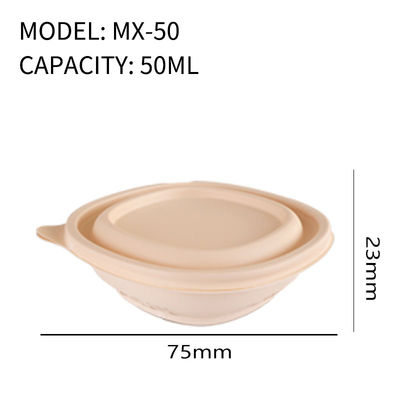 Recyclable Round Shape Biodegradable Sustainable Packaging For Fruit Storage