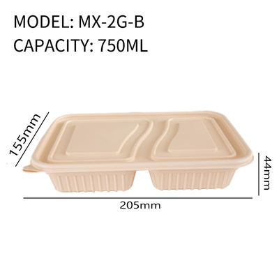 750ml 1000ml Bio Degradable Food Packaging Recycling In Stock