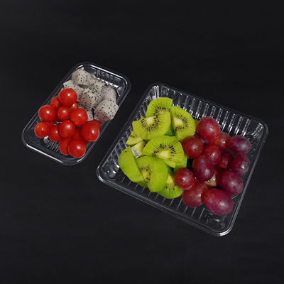 Un buon prezzo. Contenitore di frutta in PET Contenitori di plastica usa e getta con coperchio a cupola Scatola trasparente usa e getta in linea