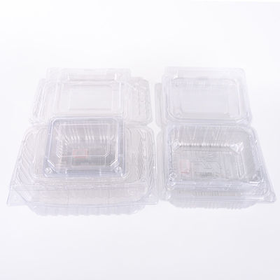 Plastic Salad Disposable Plastic Food Containers Transparent Take Away Food Box