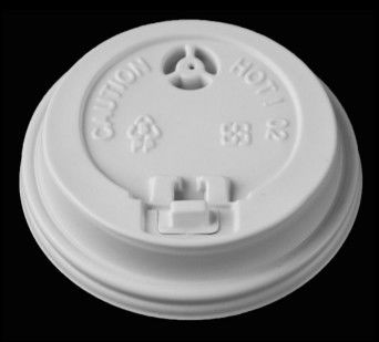 Portable Durable PP PET Cup Lid For Hot Drink Paper Beverage Cups
