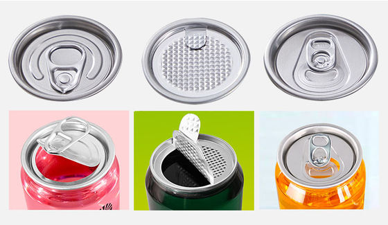 Lightweight PET Plastic Beverage Bottles 200ml With Pull Tab For Juice Soda Water