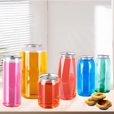 700ml Premium Quality Disposable PET Bottles With Aluminum Pull Tab For Energy Drinks