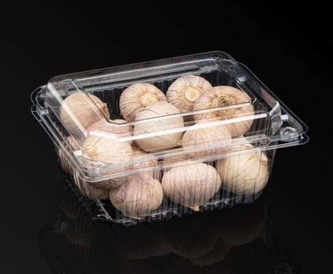 Transparent Plastic Disposable Salad Containers Takeaway Containers With Lids Customized