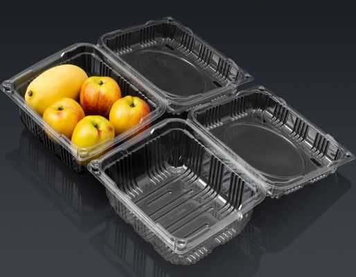 Un buon prezzo. Contenitori di insalata monouso in plastica trasparente Contenitori da asporto con coperchi personalizzati in linea