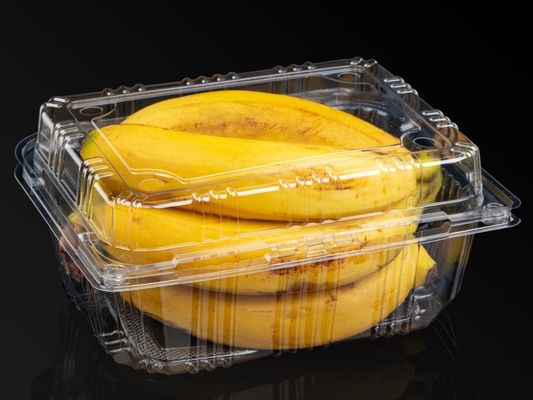 Un buon prezzo. Contenitori trasparenti in PET per la conservazione di frutta e insalate di torta in linea