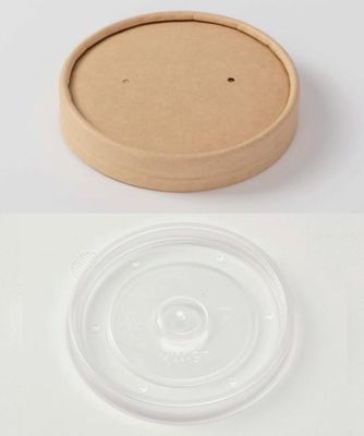 Rigid Logo Printed Kraft Paper Salad Bowl For Customized
