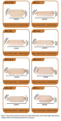Salad Bio Degradable Food Packaging With Custom Carton Package Microwavable