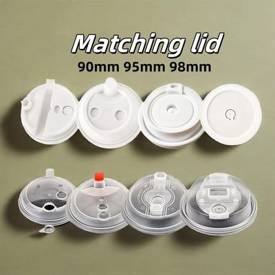 Wholesale Custom Logo Pp 90Mm Boba Bubble Milk Tea Cup Disposable 500Ml 700Ml Capacity Plastic Hard Pp Drink Cup for Soda