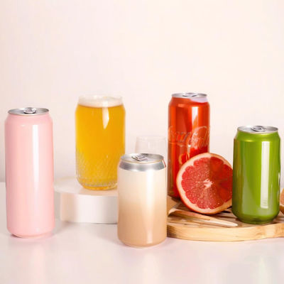 Hot 330ml PET Plastic Juice Bottles with Aluminum Pop Can Caps Disposable Leak-proof Clear Bottles for Juice Smoothies Coffee
