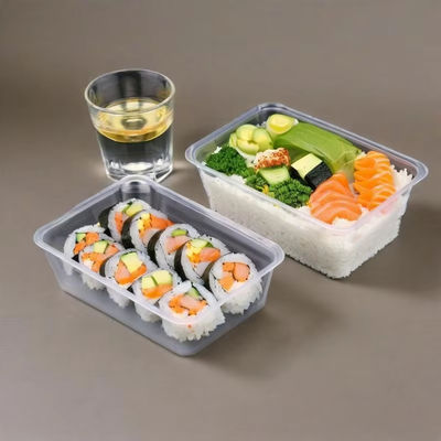 Customized ODM/OEM Plastic Box Takeaway Lunch Bento Box Plastic Microwave Disposable Plastic Food Storage Containers with Lids
