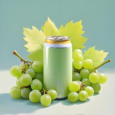 OEM Clear Drink Cans Soda Can With Logo Screen Printed Plastic Can Drinking Bottle With Lids