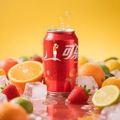 OEM Clear Drink Cans Soda Can With Logo Screen Printed Plastic Can Drinking Bottle With Lids