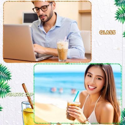 98mm Clear 16 oz Cups Disposable Plastic Transparent Cup Lids for Coffee Milkshake Ice Cream