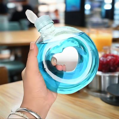 Circular Ring-shaped Creativity Bracelet Beverage Plastic PETG Bottle Leakproof Travel Round Drinking Bottle