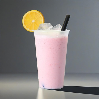 Custom Logo 500ml 16oz PP Injection Clear Cups Smoothie Cold Drink Milktea Boba Bubble Takeaway Cups