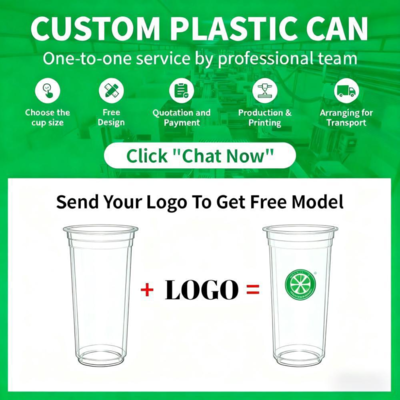 Multi-size PET Cups Wholesale 16oz Transparent Milk Tea & Coffee Cold Drink to Go Plastic Cups