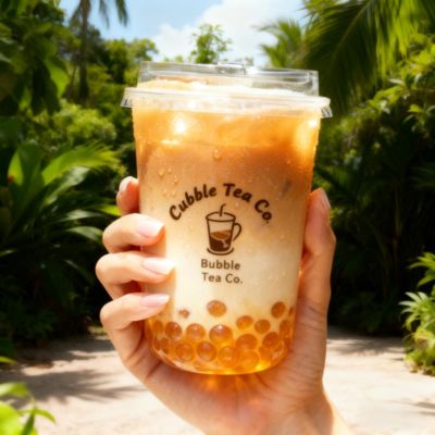 12/14/16/20oz Custom Printed Logo Clear PLA U Shape Juice Bubble Tea Ice Coffee Plastic Cups