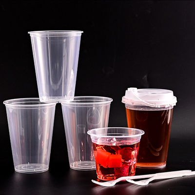 Ein guter Preis. Dicke Smoothie PP Plastikbecher Wiederverwendbarer Deckel Einweggetränke Säfte Blasentee Online