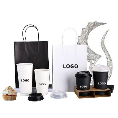 Un buen precio. Tazas de papel de doble pared impermeables personalizadas para café de chocolate en línea