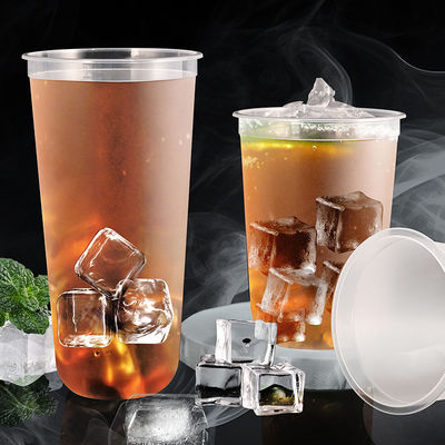 İyi bir fiyat. Tek kullanımlık meyve suyu çayı 90 mm 95 mm çaplı U şeklindeki plastik bardaklar çevrimiçi