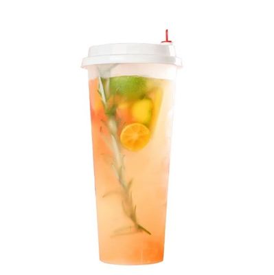 Ein guter Preis. Dauerhafte, glasierte, klare PP-Becher, ideal für Markengetränke Online