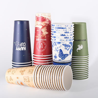 Ein guter Preis. PE-Beschichtung Recycelbare Einzelig Wandpapier-Tasse mit OEM ODM-Service Online