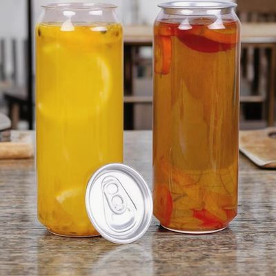 Ein guter Preis. 700 ml transparente PET-Flaschen mit Aluminium-Einfachöffnungsdichtung für kohlensäurehaltige Getränke Online