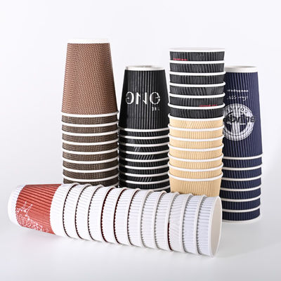 Ein guter Preis. Isolierte Einweg-Wandpapier-Tasse mit PE-Beschichtung für warme Getränke Online