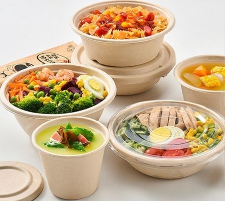 Un buon prezzo. Scatole portatili biodegradabili per alimenti con stampa UV personalizzabili in linea