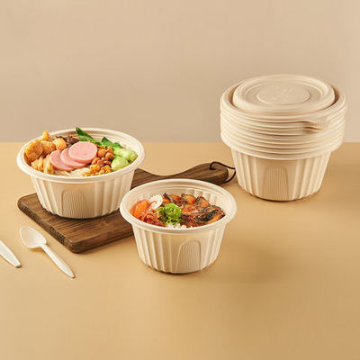 Un buon prezzo. Imballaggio alimentare biodegradabile personalizzato Amido di mais per catering in linea