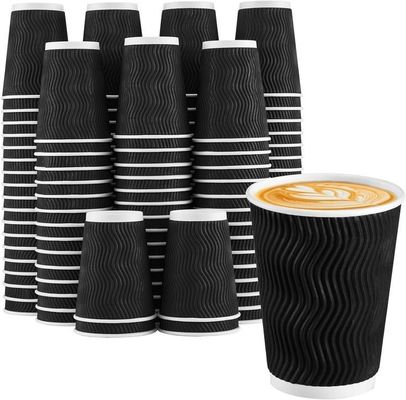 Ein guter Preis. 12oz 16oz Ripple Wall Kaffeetränke Custom gedruckte Einweg Tassen Online