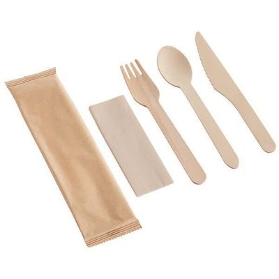 Ein guter Preis. Umweltfreundliche Einweg-Holz-Schneiderei-Set mit OEM-Service biologisch abbaubare Schneiderei Online