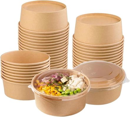 Ein guter Preis. Salat Bequem Einwegpapier Lebensmittelbehälter für Feierlichkeiten Partys Aktionen Online