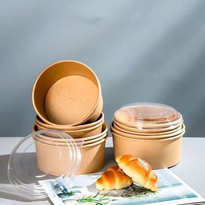 Ein guter Preis. Fast-Food-Behälter für das Mitnehmen von Papier mit Kompostierbarer Folie Online
