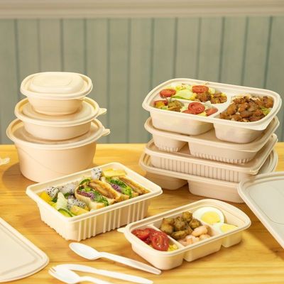 Ein guter Preis. BPA-freie biologisch abbaubare Lebensmittelverpackungen für die Verpackung von Lebensmitteln zum Mitnehmen Online