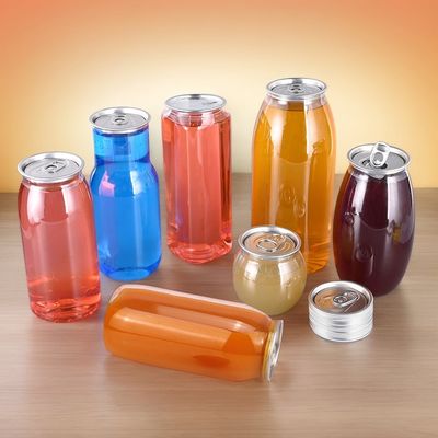Un buon prezzo. Bottiglie di bevande PET usa e getta da 700 ml con fine facile da aprire per tè e acqua in linea