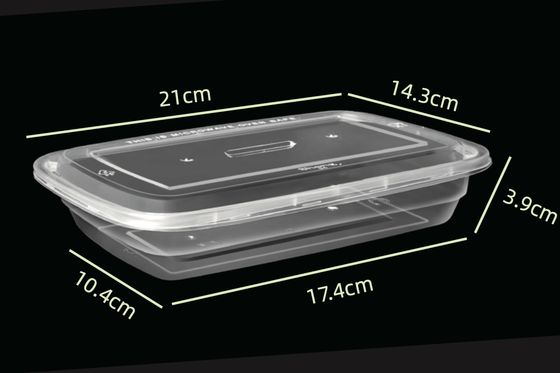 Un buon prezzo. Contenitore a microonde da 750 ml per imballaggi alimentari in linea
