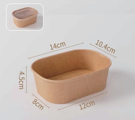 Un buon prezzo. Contenitori professionali versatili Kraft per la conservazione conveniente in linea