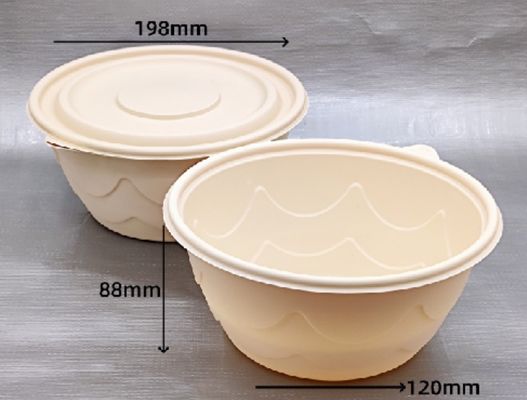 Ein guter Preis. 1500 ml biologisch abbaubare Verpackung für Lebensmittel Online